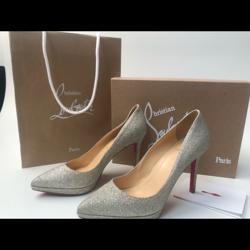 Christian Louboutin Pigalle Follies Glitter -39